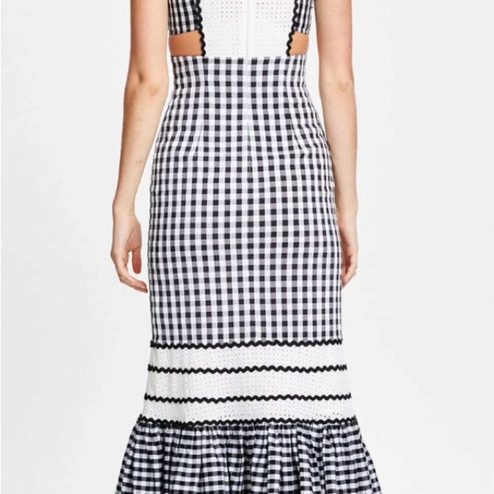 Black and White Gingham Dress - Picture 7 of 7